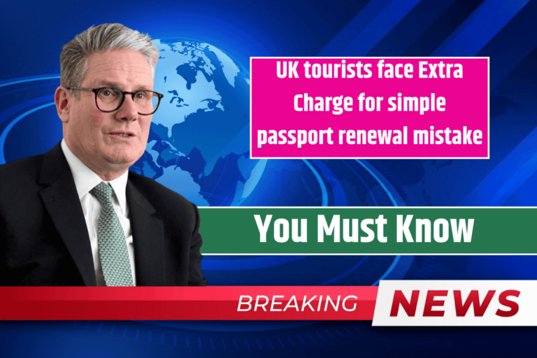UK tourists face Extra Charge for simple passport renewal mistake: You Must Know